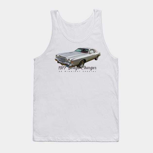 1977 Dodge Charger SE Midnight Special Tank Top by Gestalt Imagery